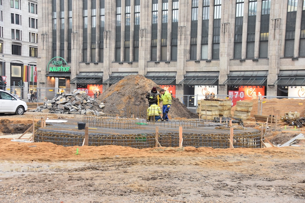 Arbeiten nehmen Fahrt&nbsp;auf&nbsp;!!
