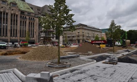 Arbeiten am Corneliusplatz gehen&nbsp;voran