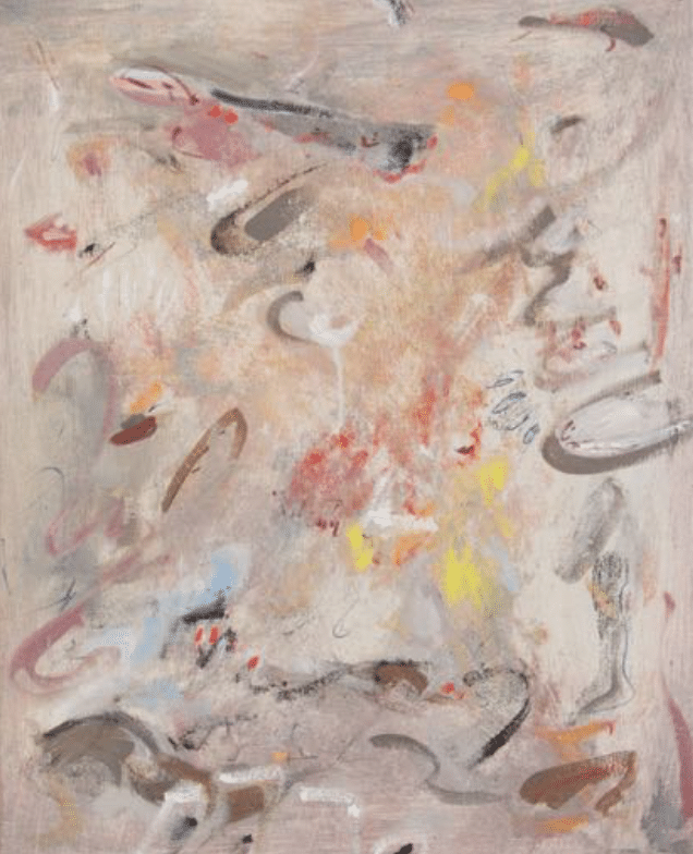 Han Shen o.T. 2017 50 cm x 40 cm Öl auf Leinwand ©Han Shen