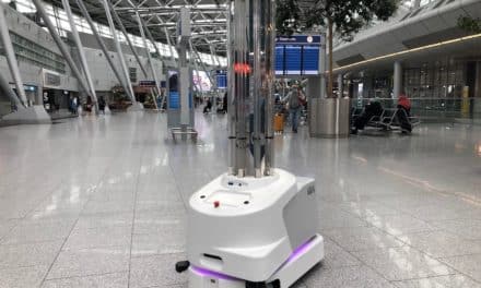 Düsseldorfer Airport testet Desinfektionsroboter