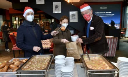 Mittagessen mit wohnungslosen Menschen — dieses Jahr leider nur to&nbsp;go