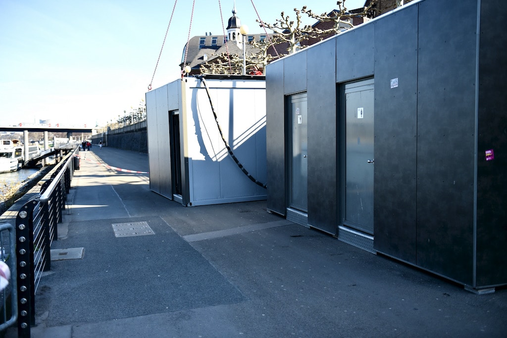Die Toilettenanlage kommt zurück Foto: LOKALBÜRO