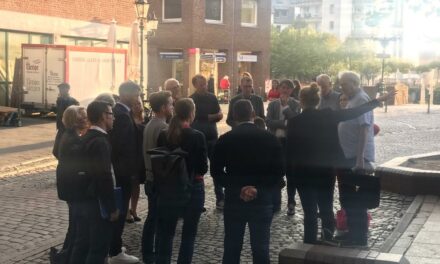 Politiker diskutieren über die Zukunft der Uerige Terrasse vor&nbsp;Ort