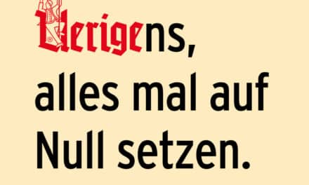Alles auf&nbsp;Null