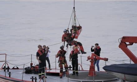 Spektakuläre Rettung auf dem&nbsp;Rhein