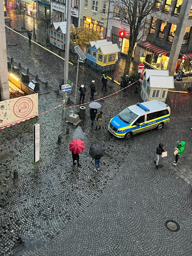 Blick auf die Marktstraße Foto: LOKALBÜRO
