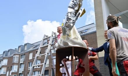 Das Hetjens enthüllt Großskulptur am Alten&nbsp;Hafen