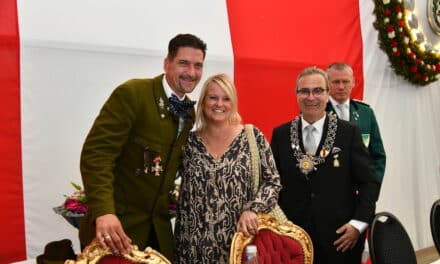 Carsten Meier ist der neue Regimentskönig der St. Sebastianer von&nbsp;1316