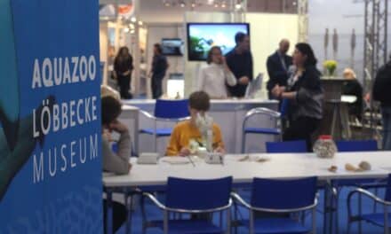 Aktion des Aquazoo Löbbecke Museum auf der boot&nbsp;2024
