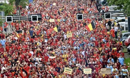 12.500 Besucher sehen Achtelfinalspiele in den Düsseldorfer Fan&nbsp;Zones
