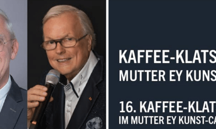 16. Kaffee-Klatsch im Mutter Ey Kunst-Kaffee mit Heribert Klein und Stadtdechant Frank Heitkamp