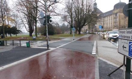 Ausstellung zur Radverkehrsförderung im KAP&nbsp;1