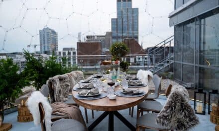 SKYTABLE – Düsseldorfs exklusive Dinner-Location über den Dächern der&nbsp;Stadt
