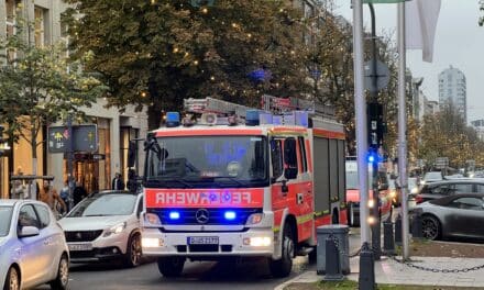 Brand in einem Lebensmittelgeschäft – Sprinkleranlage verhindert Schlimmeres