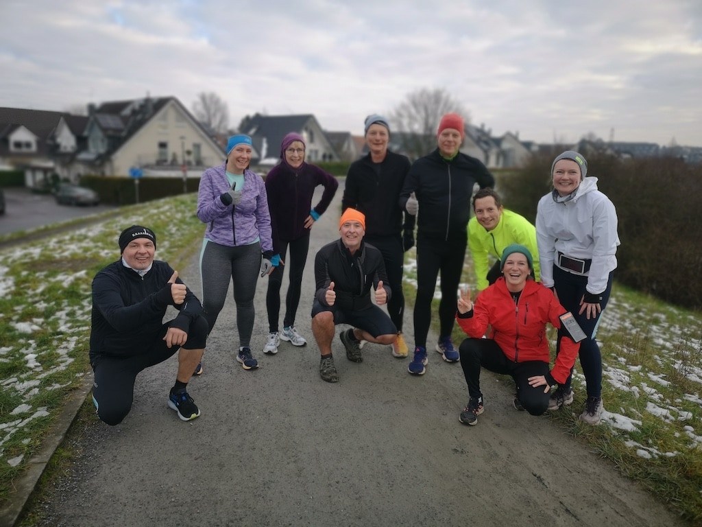 Teinlnehmer der Winterlaufserie Foto: Privat