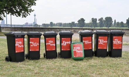 Sauberkeit am Rheinufer und in Parks: rund 300 Tonnen Müll landeten in Saisontonnen