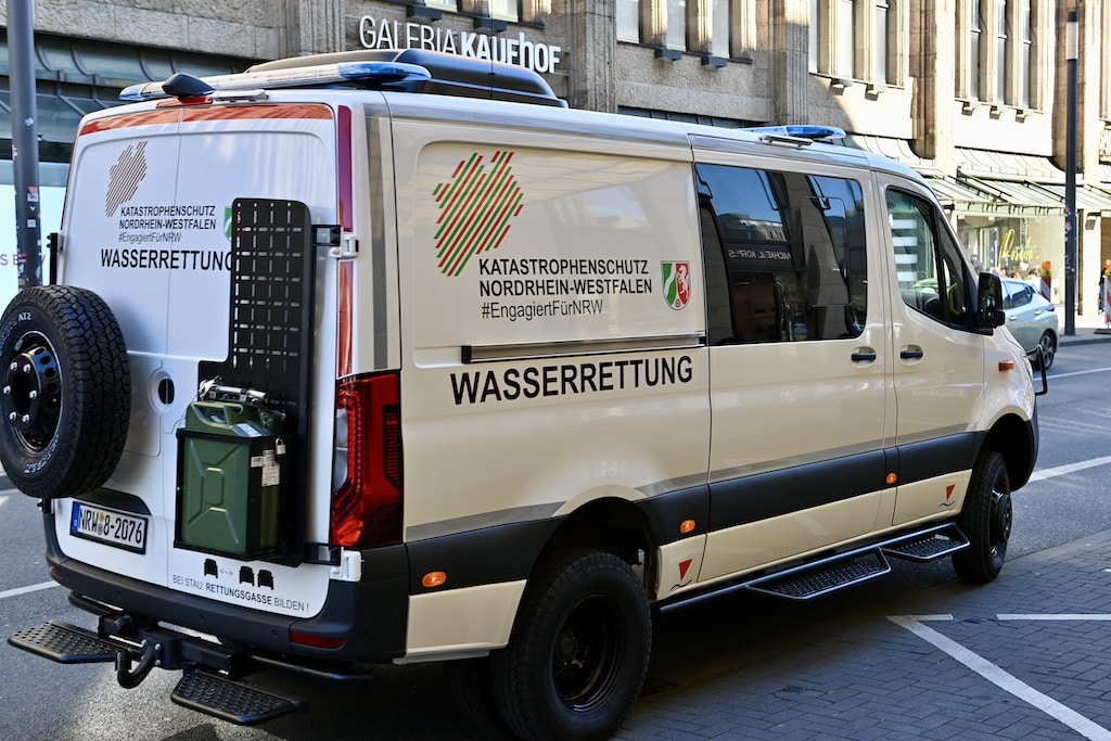 Neues Fahrzeuge für  die Wasserrettung © Lokalbüro