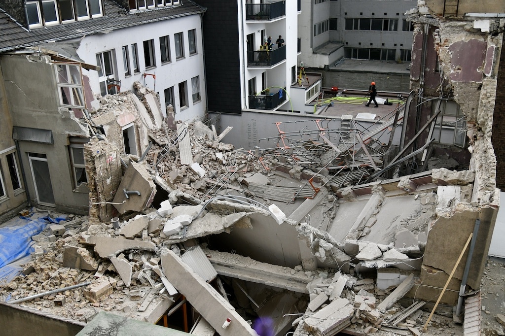 Hauseinsturz Luisenstraße © Lokalbüro