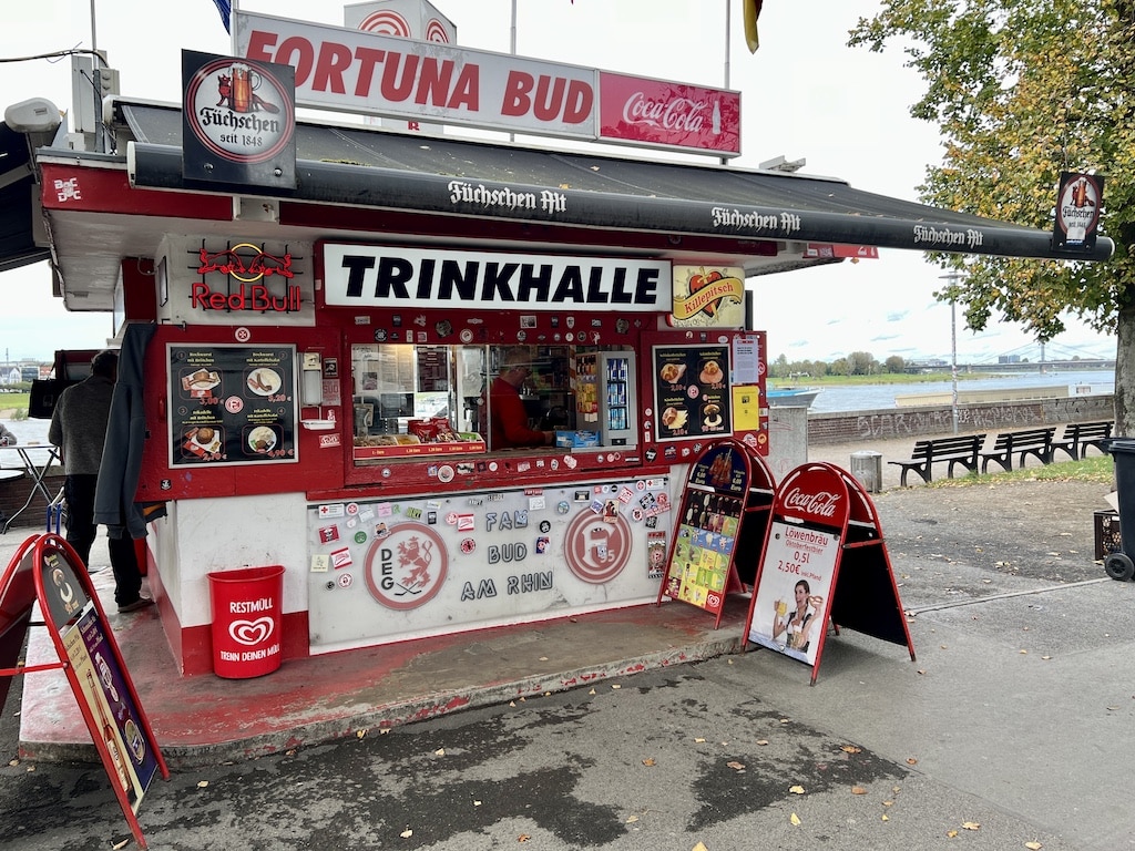 Fortuna Büdchen am Rhein ©&nbsp;Lokalbüro
