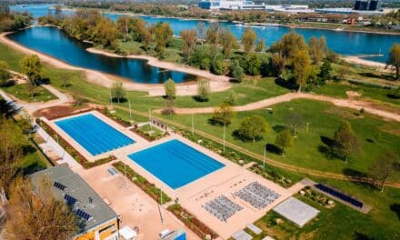 Auch das Strandbad Lörick startet in die Saison