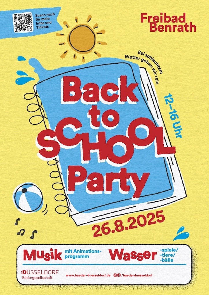 Plakat Back-to- School-Party Plakat Back-to-<br />
School-Party