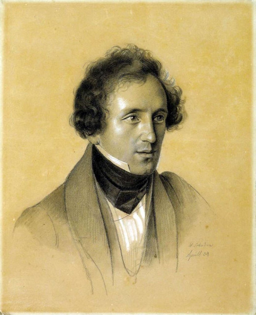 Wilhelm Schadow: Porträt Felix Mendelssohn Bartholdy, 1834, Bildarchiv Preußischer Kulturbesitz Berlin: Foto Ruth Schacht Wilhelm Schadow: Porträt Felix Mendelssohn Bartholdy, 1834, Bildarchiv Preußischer Kulturbesitz Berlin: Foto Ruth Schacht