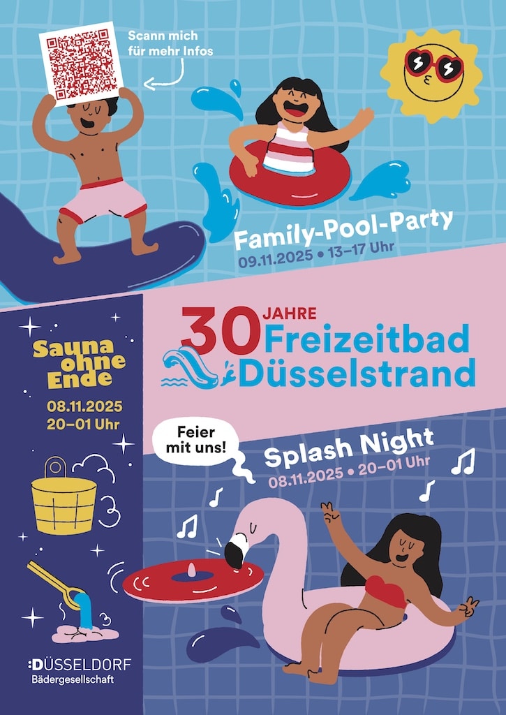 Jubiläumswochen © Bädergesellschaft Düsseldorf mbH Jubiläumswochen © Bädergesellschaft Düsseldorf mbH