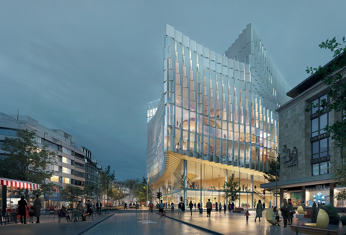 "kister scheithauer gross architekten GmbH" aus Köln belegt mit seinem Entwurf den 3. Platz des Generalplanungswettbewerbs "Opernhaus der Zukunft" © kister scheithauer gross architekten GmbH "kister scheithauer gross architekten GmbH" aus Köln belegt mit seinem Entwurf den 3. Platz des Generalplanungswettbewerbs "Opernhaus der Zukunft" © kister scheithauer gross architekten GmbH