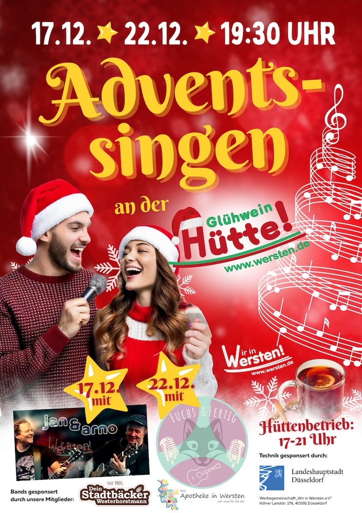 Weihnachtssingen in Wersten Weihnachtssingen in Wersten