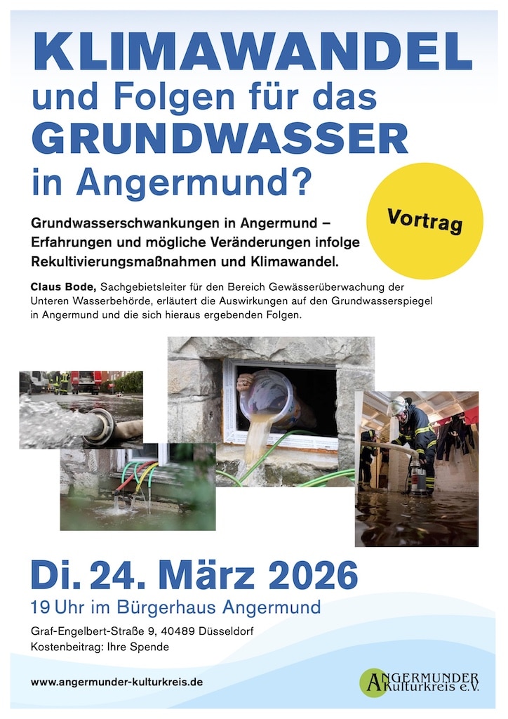Plakat: Angermunder Kulturkreis, André Schuster Plakat: Angermunder Kulturkreis, André Schuster