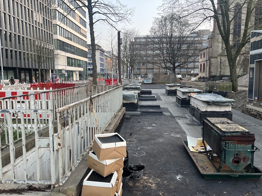 Die alten Treppenniedergänge © Lokalbüro