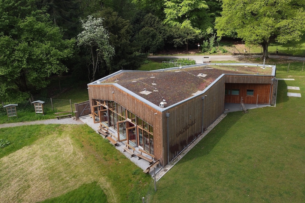 Waldschule ein gefragter Lernort.© Landeshauptstadt Düsseldorf/David Young