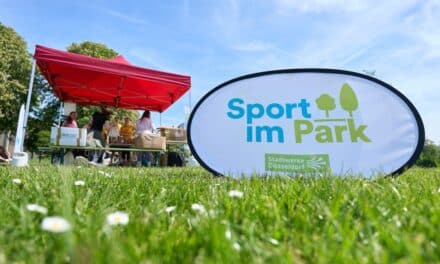 Großer Andrang zum Start von „Sport im Park“ im Rheinpark Golzheim