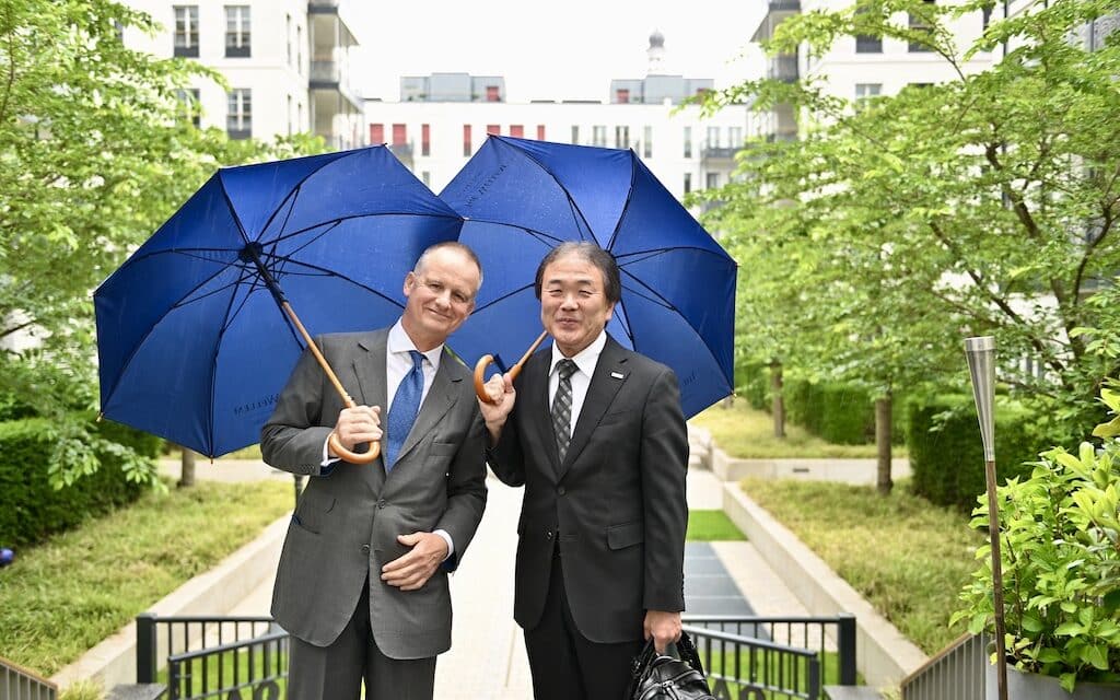 Japanische Delegation aus Kobe besucht das Düsseldorfer Andreas Quartier