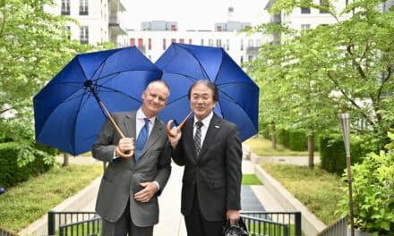 Japanische Delegation aus Kobe besucht das Düsseldorfer Andreas Quartier
