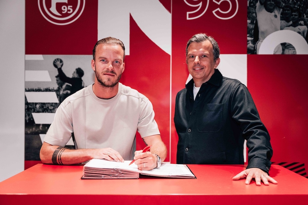Jorrit Hendrix und Samir Arabi, Sportvorstand © Fortuna Düsseldorf