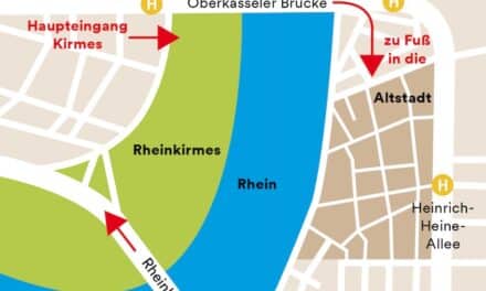 Rheinkirmes 2026: Stadt regelt Besucherströme bei An- und Abreise nach Drohnenshow und Feuerwerk