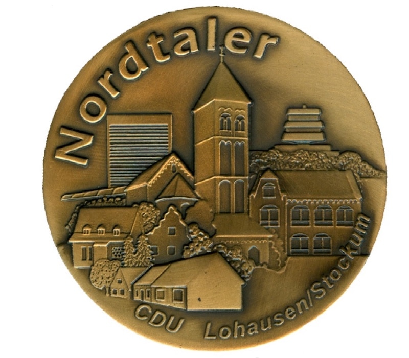 Zehn Zentimeter Durchmesser hat der Nordtaler © CDU Lohausen-Stockum