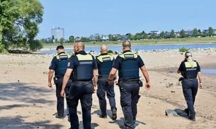 Badeverbot am Rhein: Ordnungsamt kontrolliert und warnt vor Lebensgefahr