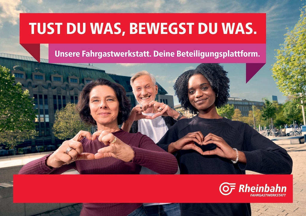 Fahrgastwerkstatt der Rheinbahn ist online. © Rheinbahn