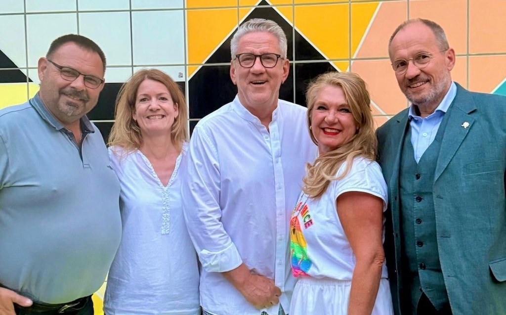 v.l. Peter Schaefer - Tatjana Terver - Lothar Hoerning - Janine Kemmer - Peter Dietlmaier © CC